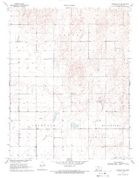 Copeland NE 1969 topographic map thumbnail