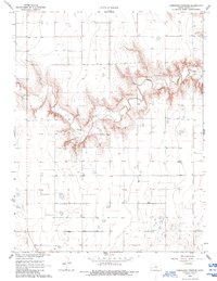 Coronado Cemetery 1968 topographic map thumbnail