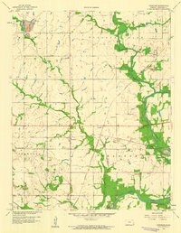 Crestline 1959 topographic map thumbnail