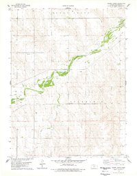 Crosby Creek 1978 topographic map thumbnail