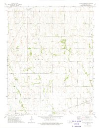 Crystal Springs 1973 topographic map thumbnail