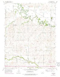 Culver 1955 topographic map thumbnail