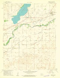 Deerfield 1960 topographic map thumbnail
