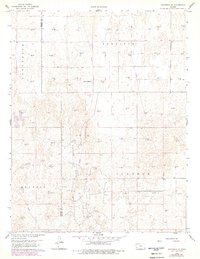 Deerfield SE 1960 topographic map thumbnail