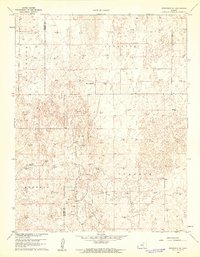 Deerfield SE 1960 topographic map thumbnail