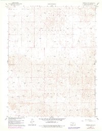 Deerfield SW 1960 topographic map thumbnail