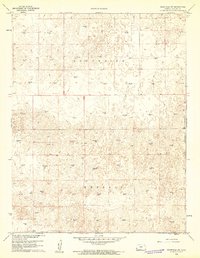 Deerfield SW 1960 topographic map thumbnail