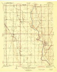 Derby 1943 topographic map thumbnail
