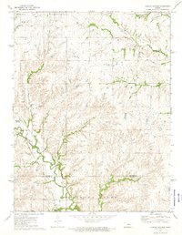 Diamond Springs 1972 topographic map thumbnail