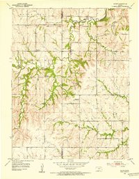 Dover 1952 topographic map preview