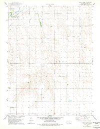 Drury Creek 1978 topographic map thumbnail