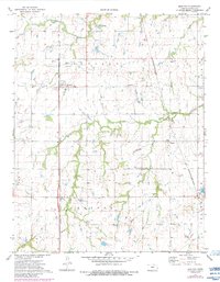 Earlton 1973 topographic map thumbnail