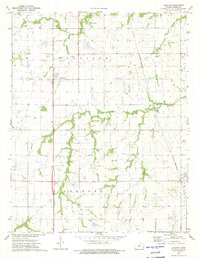 Earlton 1973 topographic map thumbnail