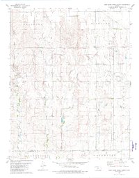 East Kiowa Creek North 1979 topographic map thumbnail