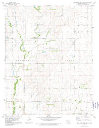 East Kiowa Creek South 1979 topographic map thumbnail