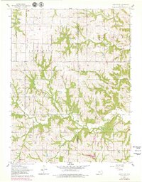 Easton SW 1961 topographic map thumbnail