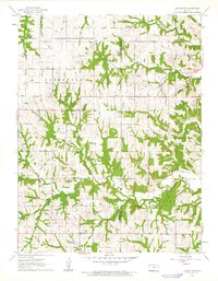 Easton SW 1961 topographic map thumbnail