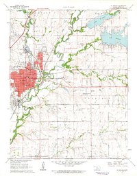 El Dorado 1961 topographic map thumbnail