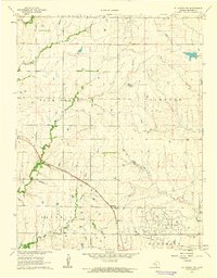 El Dorado NW 1961 topographic map thumbnail