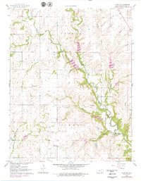 Elgin NE 1962 topographic map thumbnail