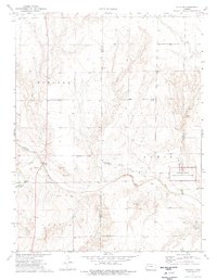 Elkader 1974 topographic map thumbnail