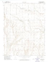 Elkader NW 1972 topographic map thumbnail