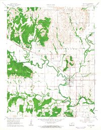 Elk City 1962 topographic map thumbnail