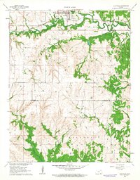 Elk Falls 1962 topographic map thumbnail