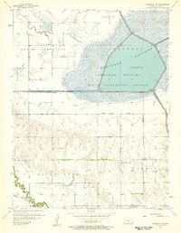Ellinwood NW 1956 topographic map thumbnail