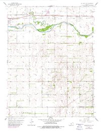 Ellinwood SW 1957 topographic map thumbnail