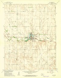Ellis 1961 topographic map thumbnail