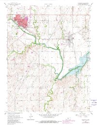 Ellsworth 1957 topographic map thumbnail