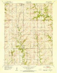 Elmont 1952 topographic map thumbnail