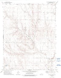 Eminence Cemetery 1974 topographic map thumbnail