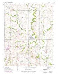 Emmett 1964 topographic map thumbnail