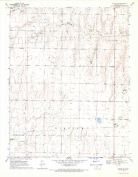 Ensign SE 1969 topographic map thumbnail