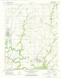 Erie 1973 topographic map thumbnail