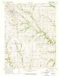 Eskridge 1971 topographic map thumbnail