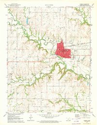 Eureka 1971 topographic map thumbnail