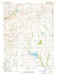 Eureka NE 1971 topographic map thumbnail