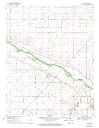 Ford 1969 topographic map thumbnail