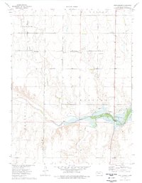 Fort Downer 1974 topographic map thumbnail