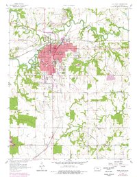 Fort Scott 1958 topographic map thumbnail