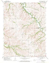Frankfort SW 1969 topographic map thumbnail