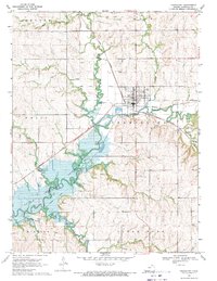 Frankfort 1969 topographic map thumbnail