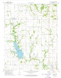 Galesburg 1973 topographic map thumbnail