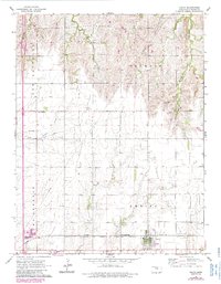 Galva 1965 topographic map thumbnail