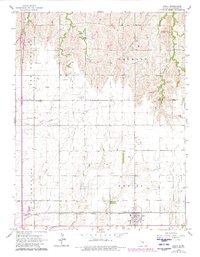 Galva 1965 topographic map thumbnail