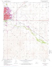 Garden City East 1960 topographic map thumbnail