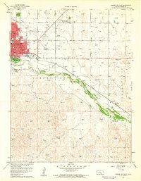 Garden City East 1960 topographic map thumbnail